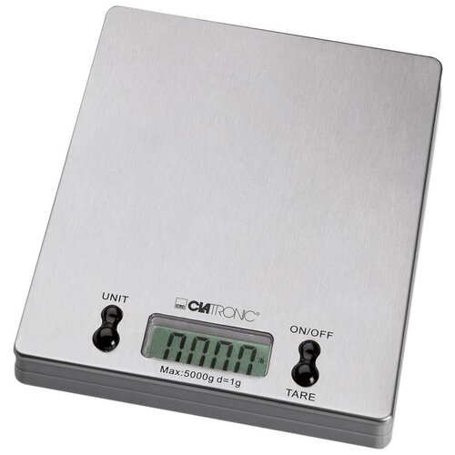 Кухонные весы Clatronic (KW 3367 EDS) весы кухонные clatronic kw 3367 серебристый