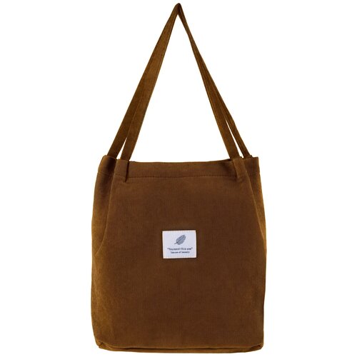 сумка шоппер калита фактура бархатистая рельефная коричневый Сумка шоппер , фактура бархатистая, коричневый
