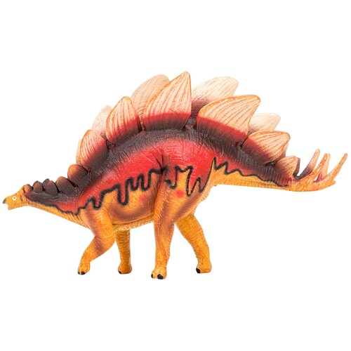 фото Игрушка динозавр серии "мир динозавров" стегозавр, фигурка длиной 19 см masai mara