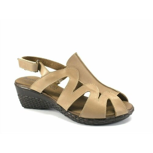 Босоножки Burgerschuhe, размер 41, бежевый