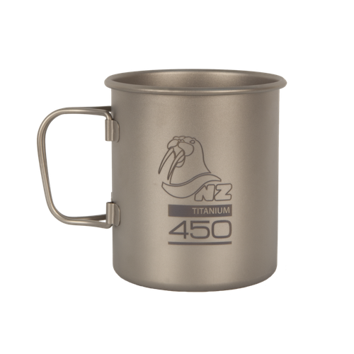 титановая кружка 450 мл nz tm 450fh titanuim cup Титановая кружка NZ Ti cup 450 ml