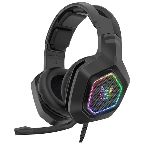 Наушники проводные aux 35 мм игровые полноразмерные накладные с микрофоном шумоподавлением подсветкой Onikuma K10 71 Virtual 249000₽