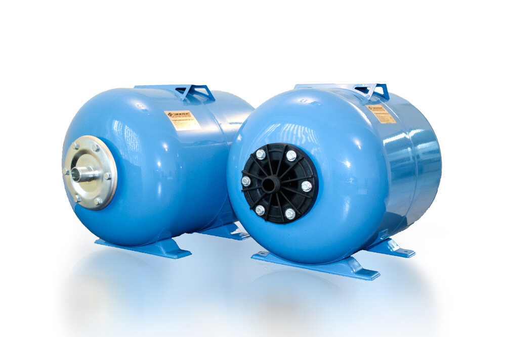 Гидроаккумулятор Джилекс 24 ГП 24л 8бар синий (7027) - фото №14