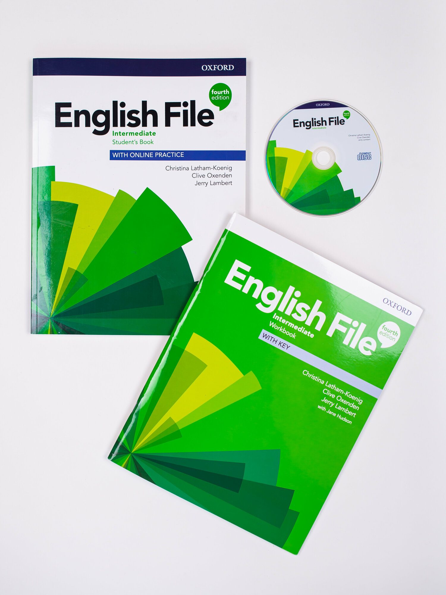 Комплект English File Intermediate. (Fourth Edition) Student's Book+Workbook+CD