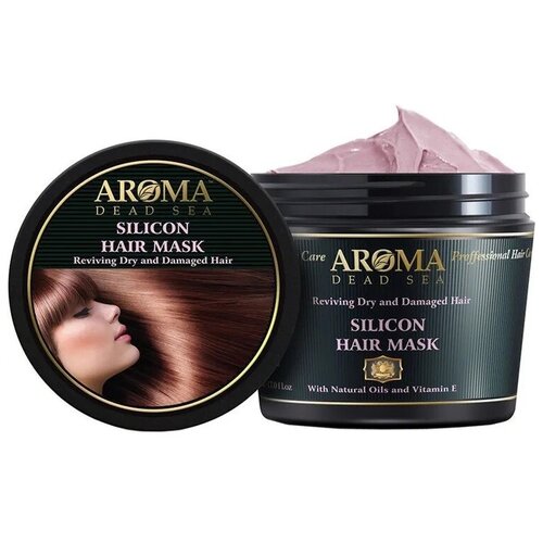 Aroma Dead Sea Маска для окрашенных и поврежденных волос с витамином Е, 500 мл