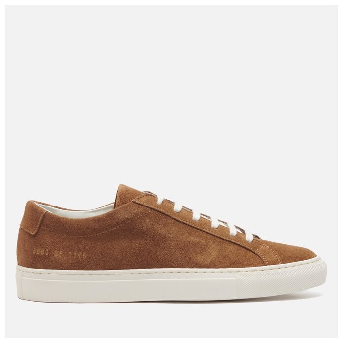 Женские кеды Common Projects Achilles Low Suede коричневый EU 