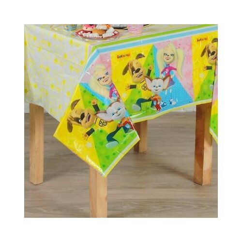 Скатерть «Барбоскины», комплект 5 шт., 130х180 см, Весёлая Затея