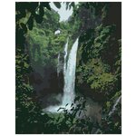 Картина по номерам «Водопад в джунглях», 40x50 см, HOBRUK - изображение