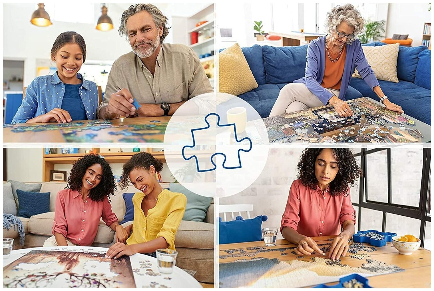 Пазл Ravensburger "Волки в лесу", 1000 элементов - фото №5