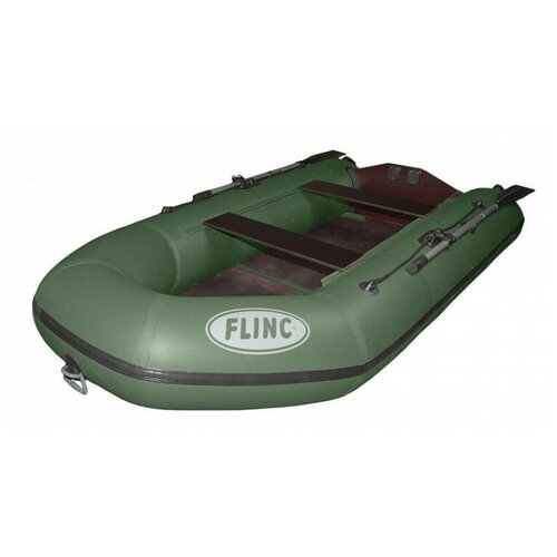 фото Надувная лодка flinc ft290l (цвет оливковый)