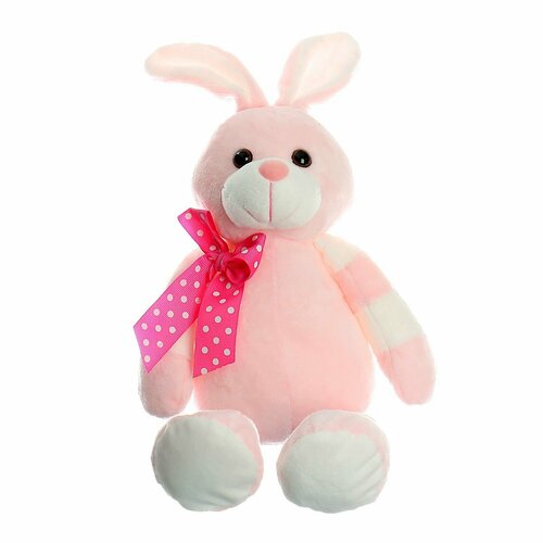 Мягкая игрушка Зайка бант в горох 624₽