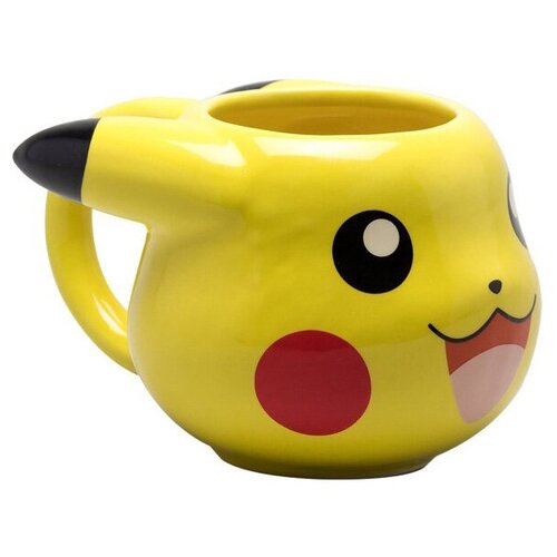 Прикольная Фигурная кружка Пикачу / Покемоны / Pokemon