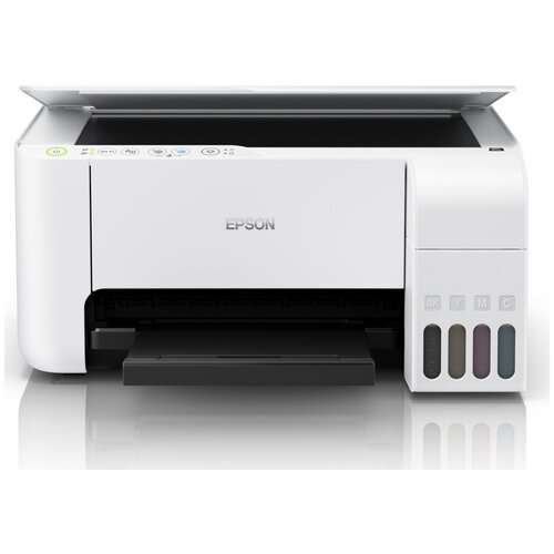 МФУ струйное Epson L3156, цветн., A4, белый