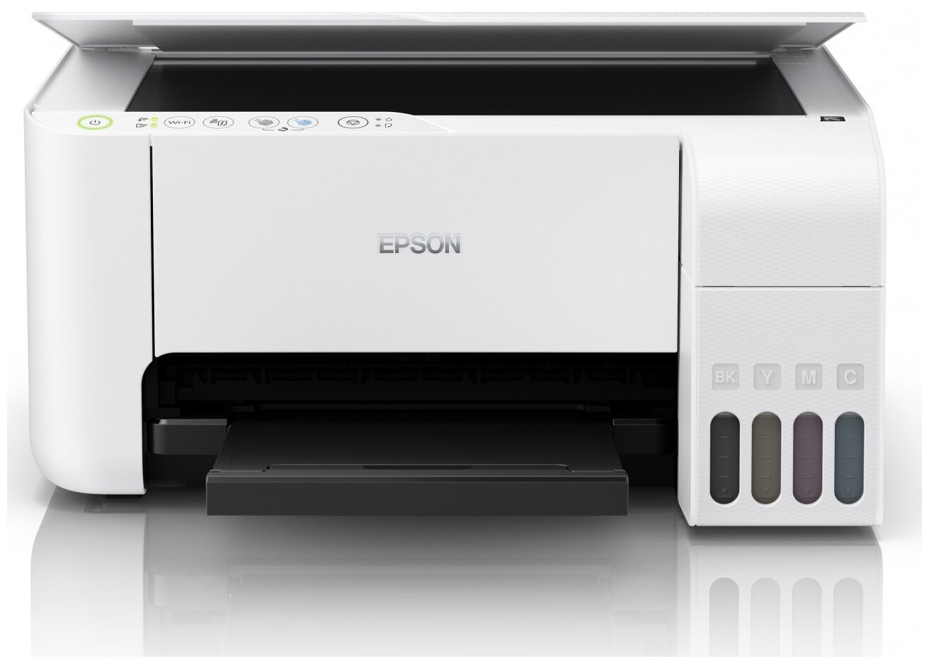 МФУ струйное Epson L3156, цветн., A4, белый