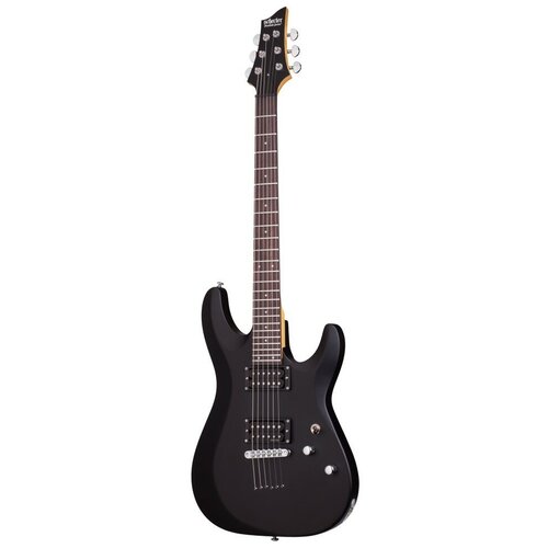 SCHECTER C-6 Deluxe SBK, цвет чёрный