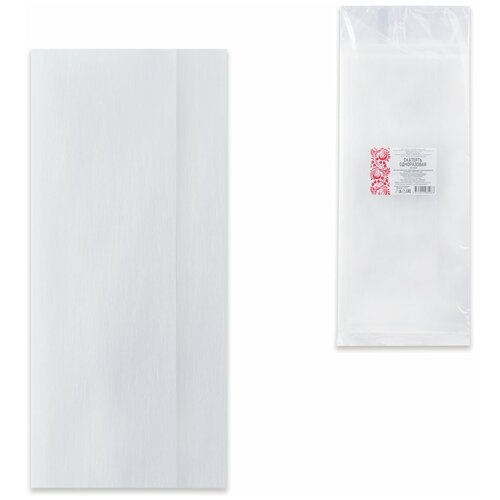 Скатерть от интропластика одноразовая, спанбонд, ПП, 110x140 см, белая