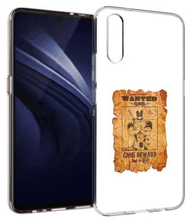 Чехол задняя-панель-накладка-бампер MyPads дедпул для Vivo iQOO Neo/Vivo V17 Neo противоударный