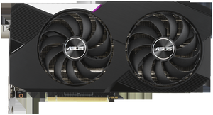 Видеокарта ASUS GeForce RTX 3070 8192Mb, Dual 8G-V2 LHR (Dual-RTX3070-8G-V2) 2xHDMI, 3xDP, Ret