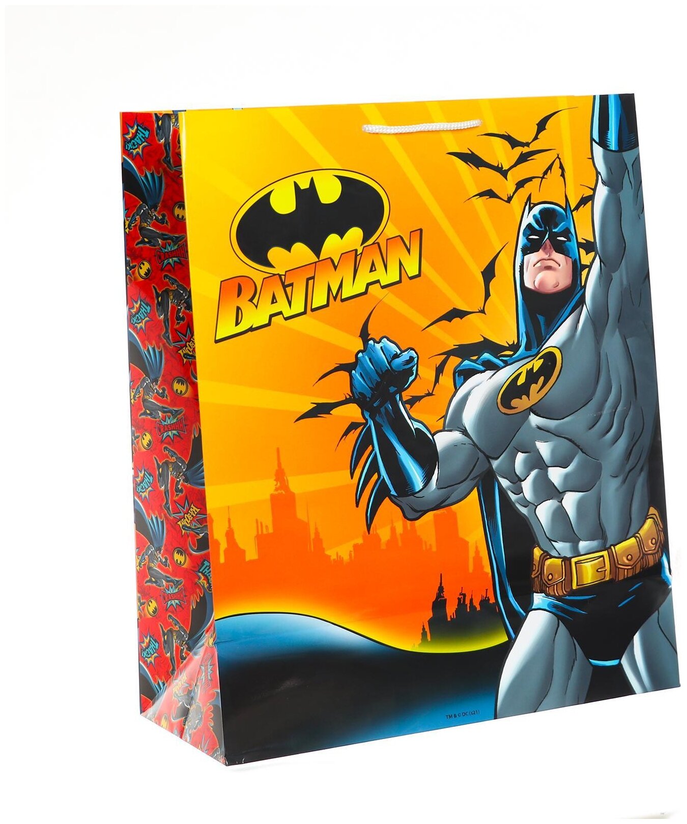 ND PLAY Batman. Пакет подарочный 40.6 x 33.5 x 10 см 286626