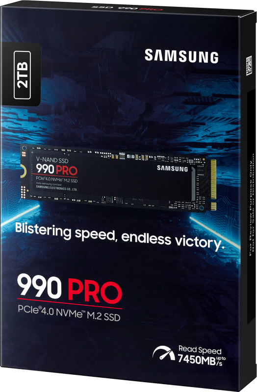 Накопитель SSD 2Tb Samsung 990 PRO (MZ-V9P2T0BW) - фотография № 13