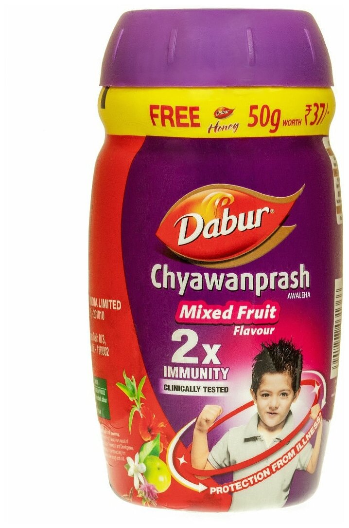 Чаванпраш Дабур Мультифрукт Chyawanprash Dabur Mixed Fruit 500 г