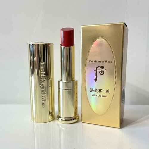 The History Увлажняющий, ухаживающий, бальзам для губ (3,3гр) Gongjinhyang: Mi Glow Lip Balm (Rose) the history увлажняющий ухаживающий бальзам для губ с spf 10 gongjinhyang mi glow lip balm red