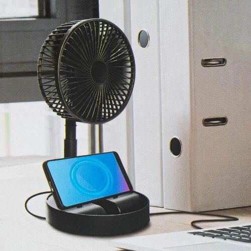 Настольный вентилятор с кабелем USB Черный 94900₽