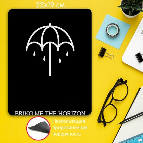 Игровой коврик для мыши рок группа Bring Me The Horizon