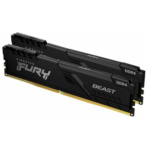 Модуль памяти Kingston Fury Beast Black KF437C19BB1K232 DDR4 - 2x 16ГБ 3733 DIMM Ret 1779500₽