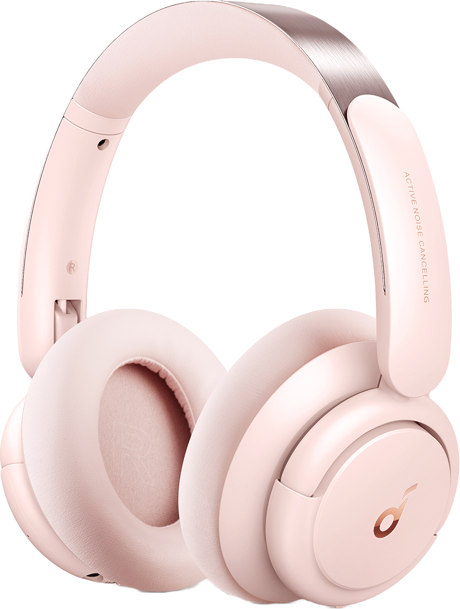 Беспроводные наушники Soundcore Life Q30 (A3028), mini jack 3.5 mm, розовый
