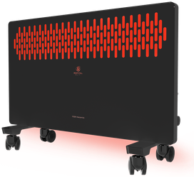 Обогреватель электрический с подсветкой ROYAL Clima FIORI Meccanico, REC-FRBR1000M, 1000 Вт, чёрный