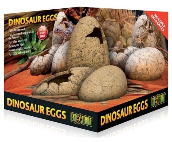 Убежище-декор Exo Terra(hagen) EXO TERRA кладка яиц динозавра 17.5х16х17 см. PT2841 (H228411)
