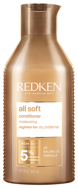 Redken All Soft Кондиционер для питания и смягчения волос, 300 мл