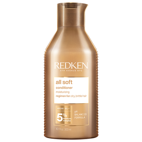 Redken All Soft Кондиционер для питания и смягчения волос, 300 мл redken all soft conditioner кондиционер для питания и смягчения волос 1000 мл