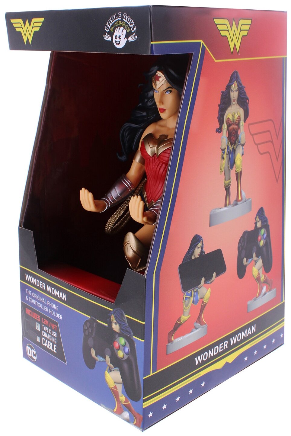 Фигурка-подставка для телефонагеймпада Cable guy DC Wonder Woman