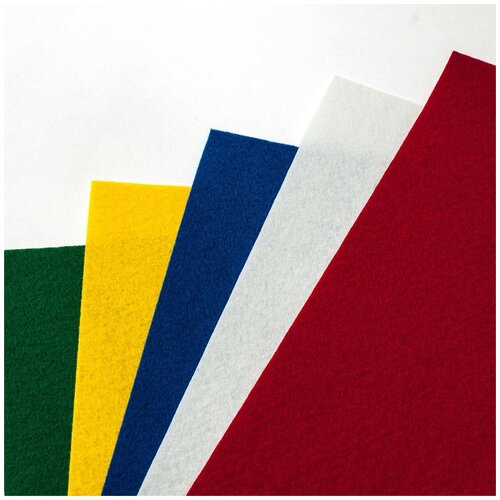 Набор корейского Фетра 5 листов 