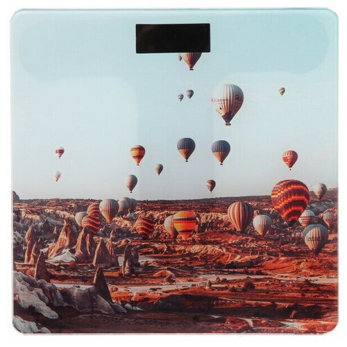 Весы напольные электронные Полет (26х26см,max.180кг,тип питания:AAА)