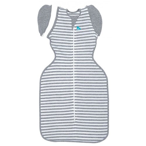 Спальный комбинезон (2 слой) Love To Dream Swaddle UP 50/50 Original. Серый (Grey). Размер XL (11-14 кг). Арт. L20 01 002 GR XL