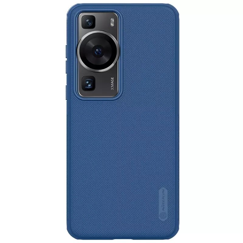 Чехол накладка Nillkin Super Frosted Shield Pro для Huawei P60 / P60Pro, синий
