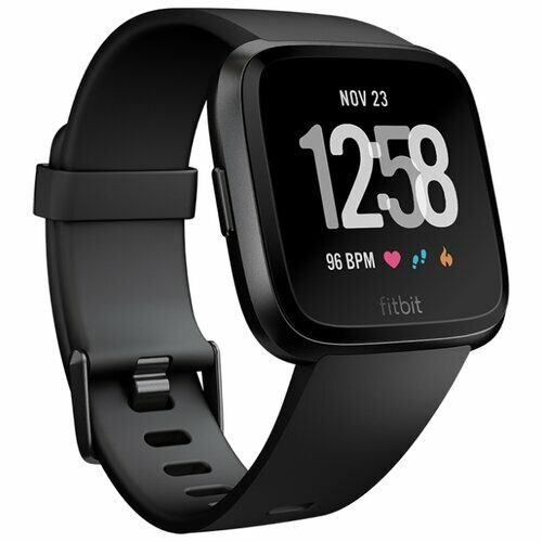 Умные часы Fitbit Versa, черный