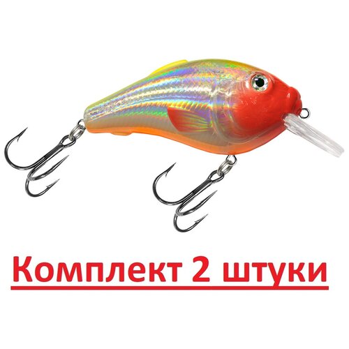 фото Воблер aqua grand 85mm, цвет 014 (клоун), 2 штуки