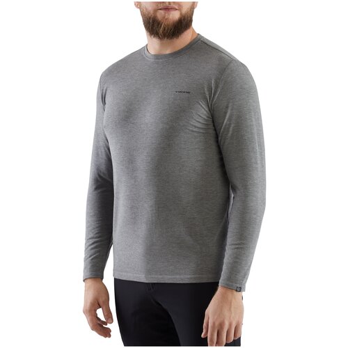 Футболка с длинным рукавом для активного отдыха взрослая VIKING Teres Man Longsleeve Dark Grey (US:S)