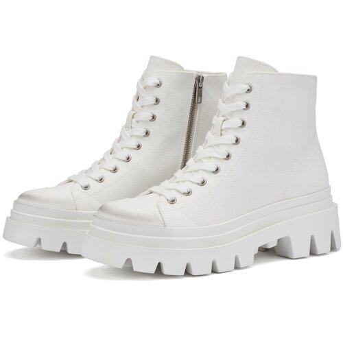 фото Ботинки женские ash phonic ss22-v-136014-001 цвет: белый размер: 36