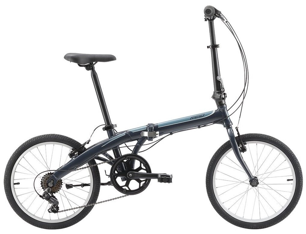 Велосипед Reid Metro 1 folding bike 2022 Dark Grey