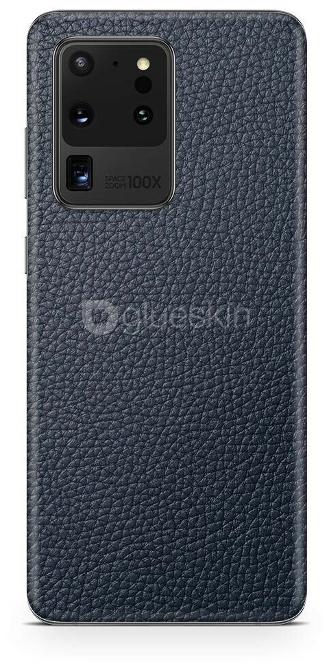 Наклейка Glueskin из натуральной кожи CLASSIC для Samsung Galaxy S20 Ultra