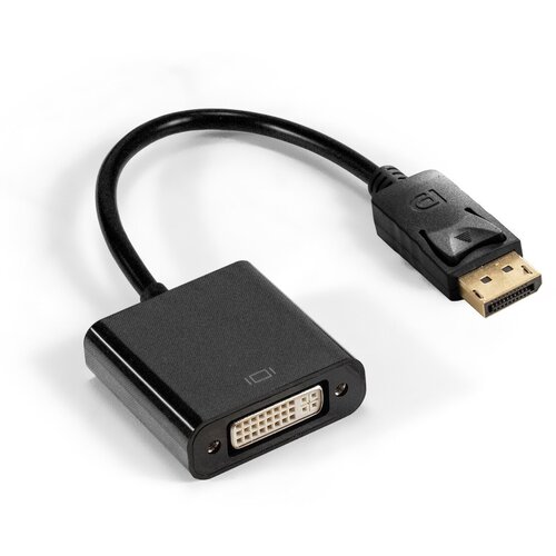 Кабель-переходник DisplayPort-DVI ExeGate EX-DPM-DVIF-0.1 (20M/19F, 0,1м) EX294678RUS