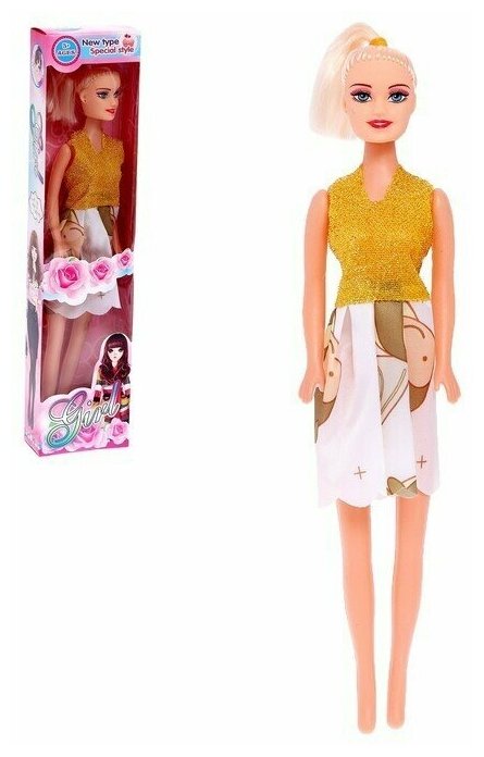 Кукла модель для девочки Линда в платье