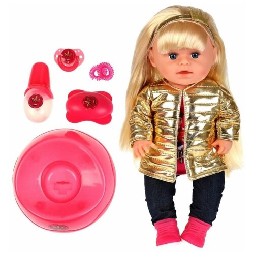 Малышка интерактивная кукла Царевны игрушка пупс кукла функциональная танюша 45 см пьёт писает плачет настоящими слезами волшебные мелки карапуз