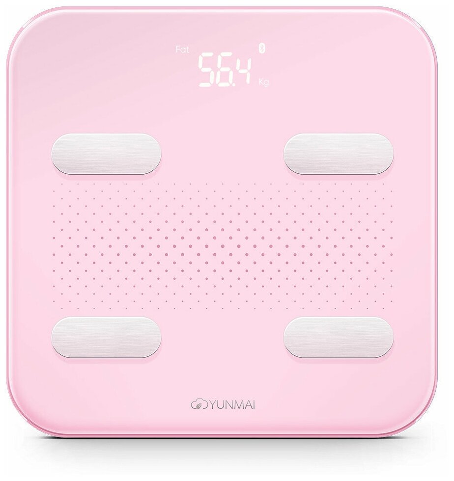 Напольные весы YUNMAI S Smart Scale M1805GL pink - фотография № 1