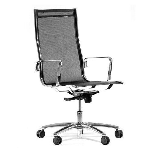 Кресло руководителя Profoffice Light-Mesh A высокая спинка/ черная-сетка